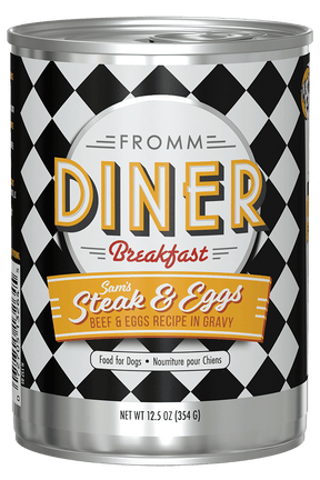 Fromm - Diner Breakfast Sam Steak & Eggs Dog Food Can