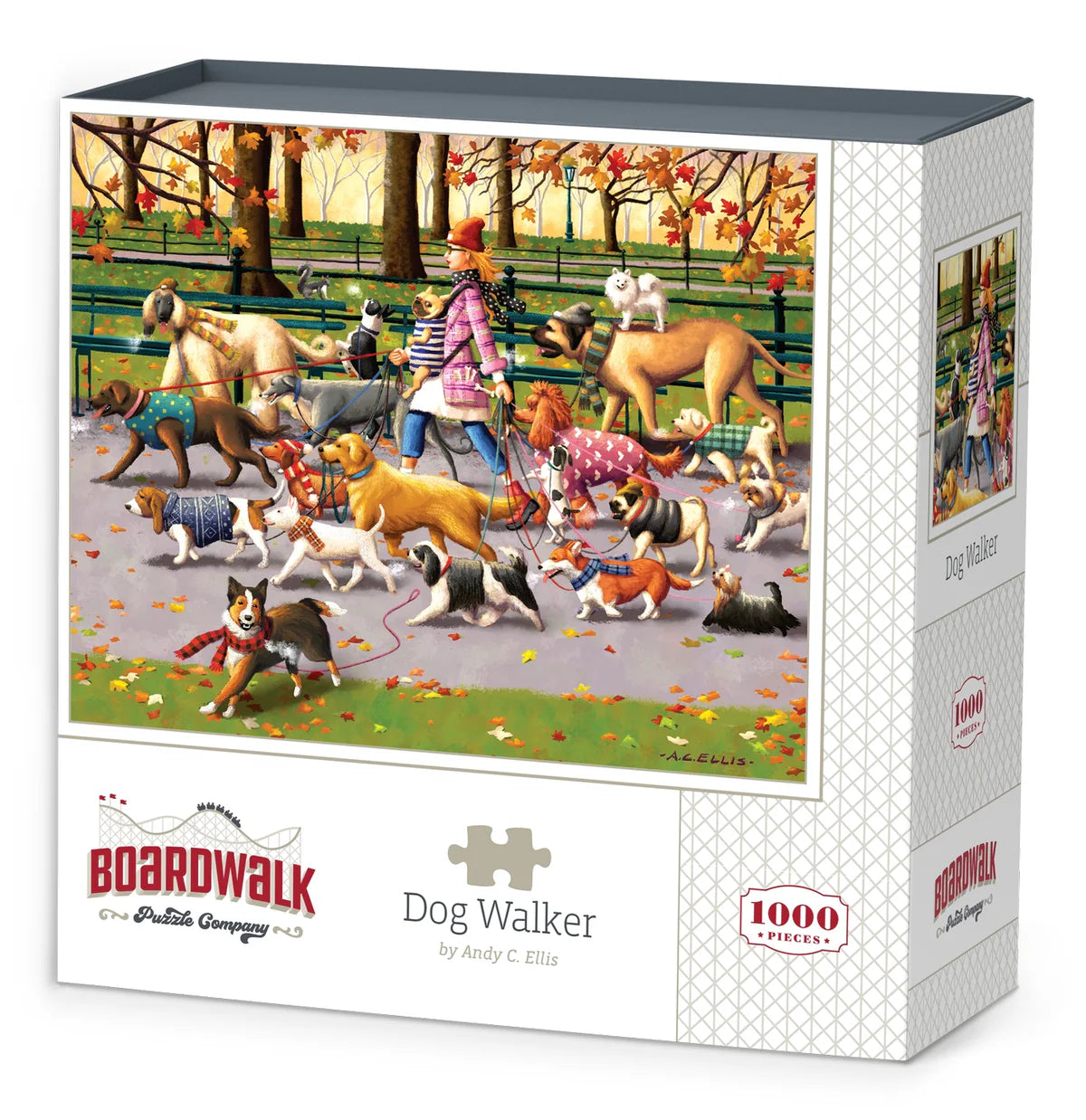 Boardwalk Puzzle Company - Puzzle Dog Walker