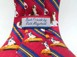 Men's Dog Tie by Ruth Maystead