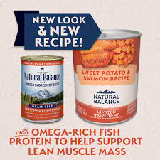 Natural Balance, LID Limited Ingredient Diets - All Breeds, Adult Dog Grain-Free Sweet Potato & Fish Formula Canned Dog Food
