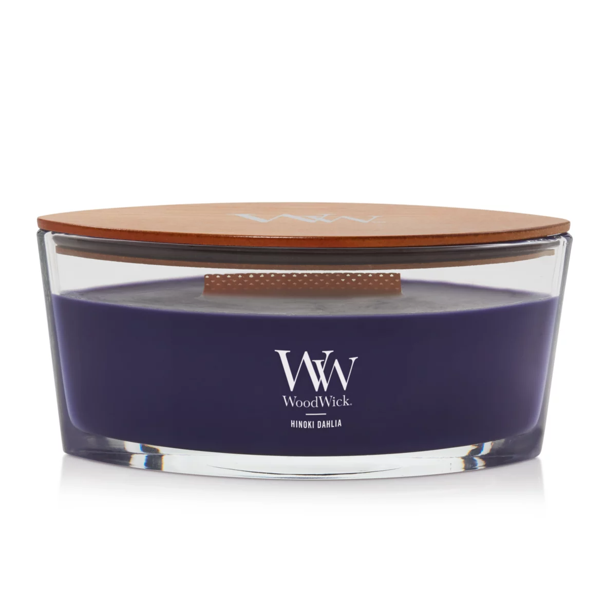 Ellipses Jar WoodWick - Hinoki Dahlia Scent