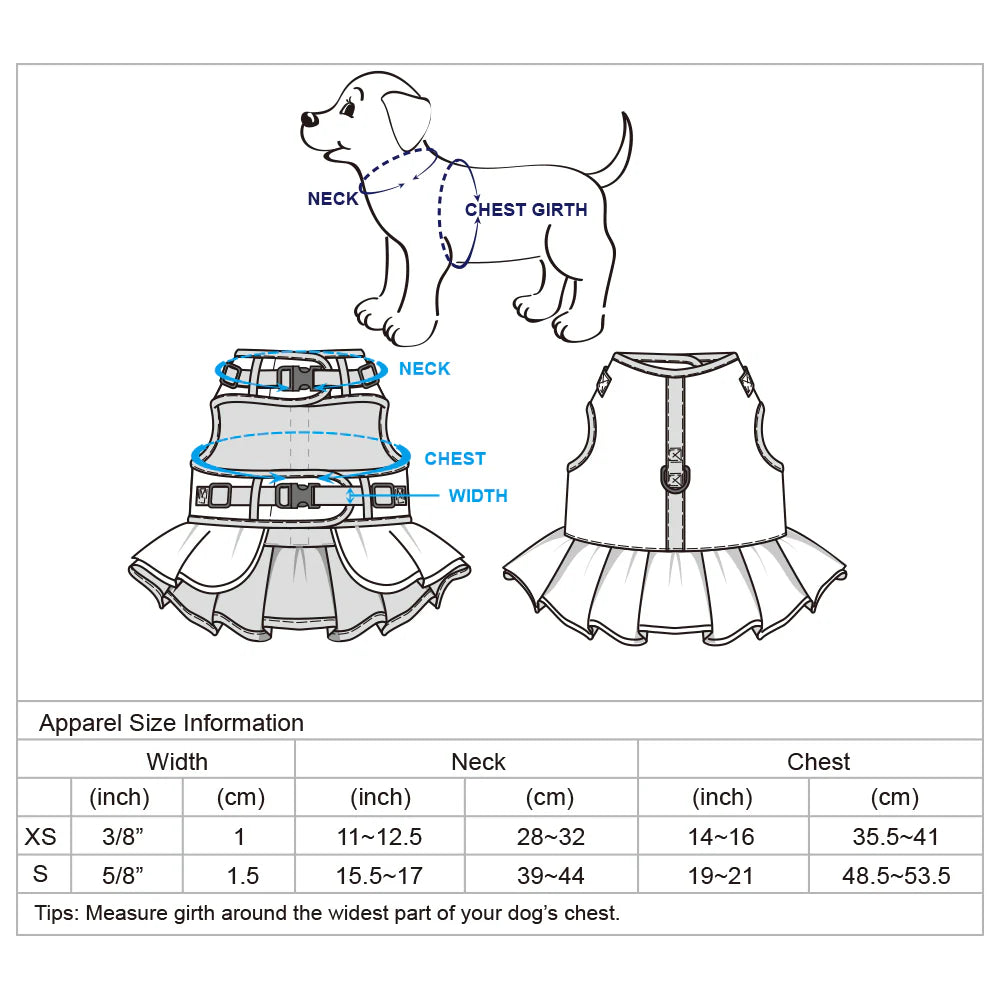 Lavender | Made Well Floral Print Dog Dress Harness