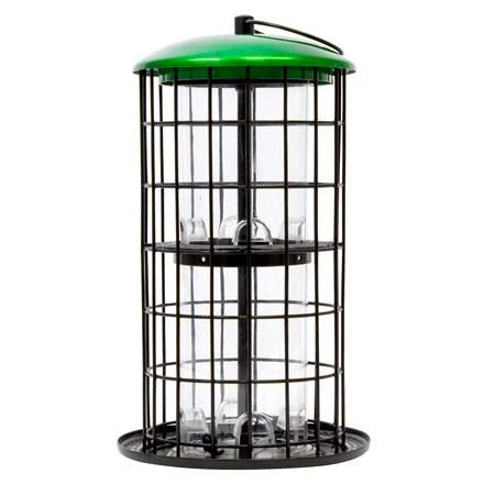 Bird Feeder Drop 'n Fill Squirrel Resistant Green Top