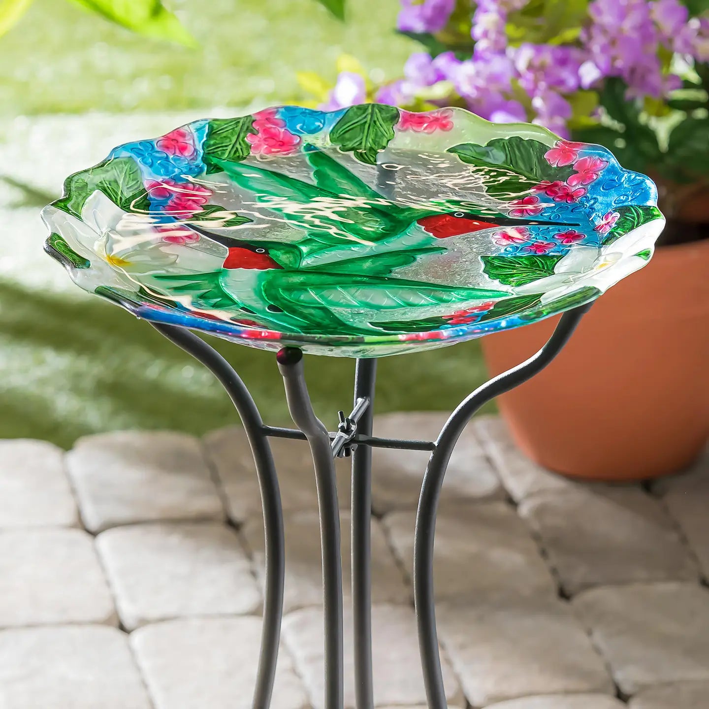 Evergreen Enterprises - Birdbath Hummingbird