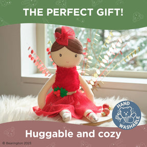 Bearington Collection - Evie Christmas Ballerina Doll