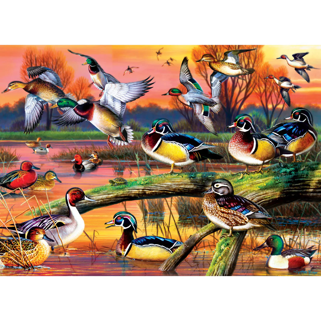 Autumn Feathers by Audubon - 1000 Piece Jigsaw Puzzle