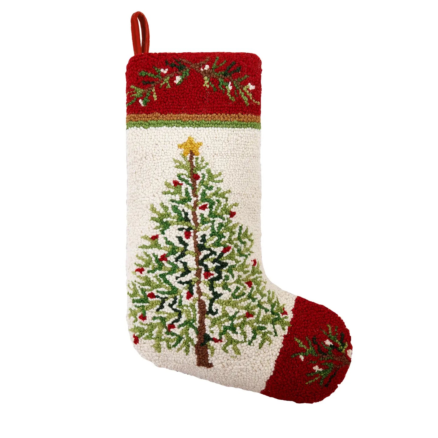 Peking Handicraft - Stocking Holiday Pine Hook