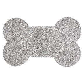 Placemat Dog Bone Multifaceted Rhinestones