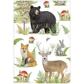 Mary Lake Thompson - Towel Woodland Scatter Flour Sack Towel