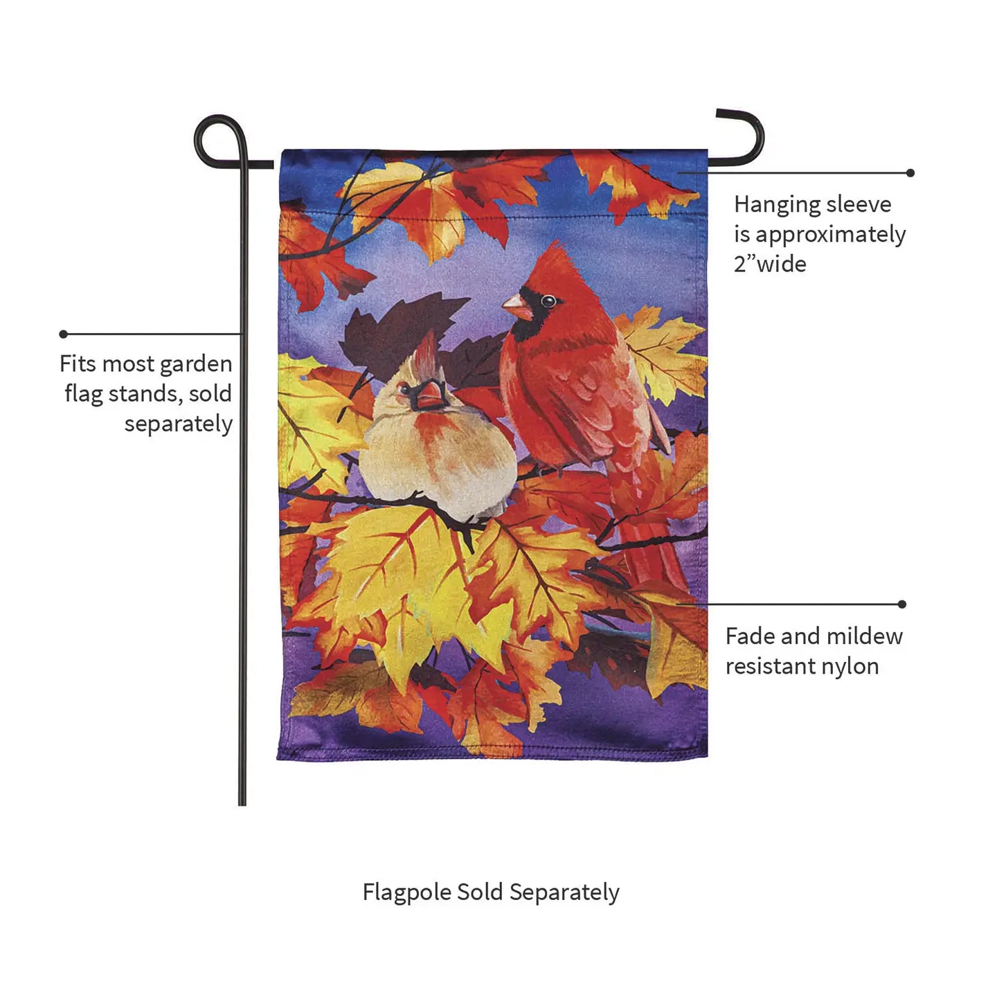 Evergreen Enterprises - Flag Cardinal Friends