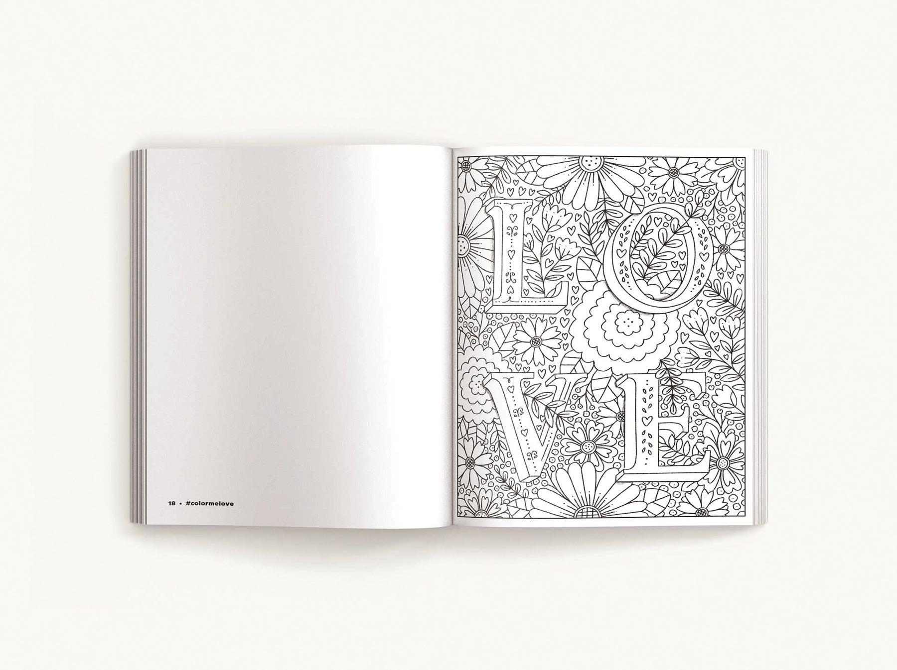 Harper Collins - Color Me Love A Valentine's Day Coloring Book