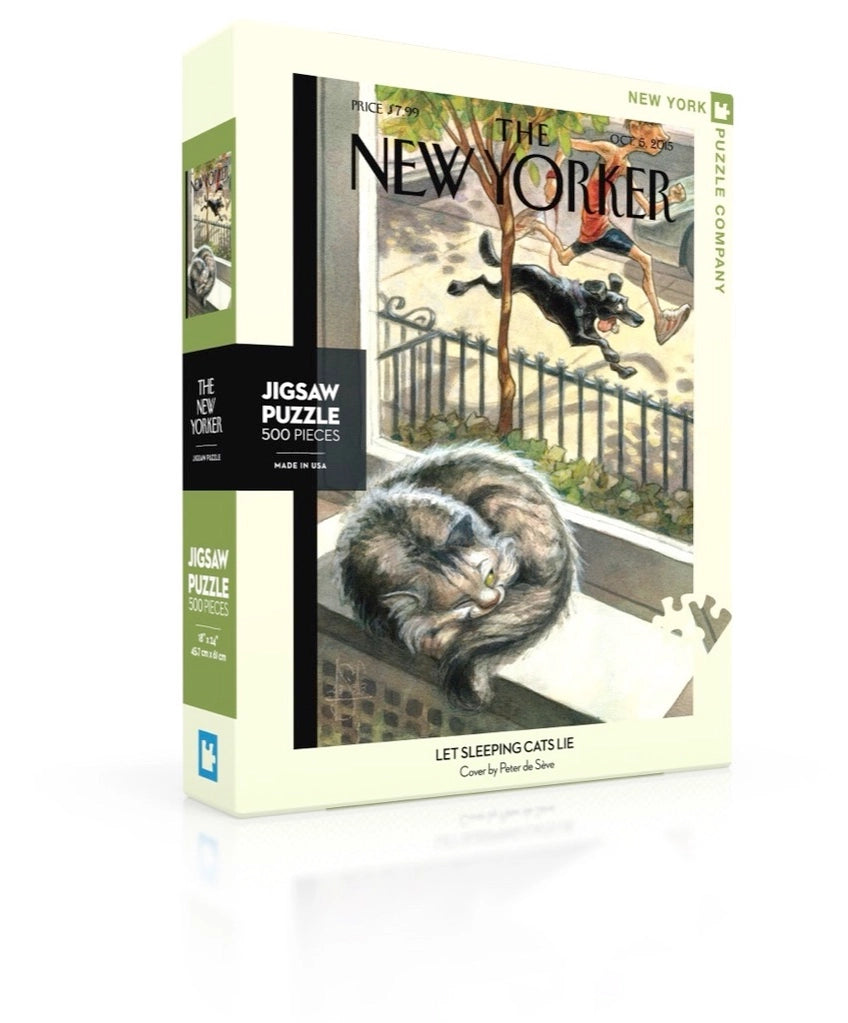New York Puzzle Co. - Let Sleeping Cats Lie