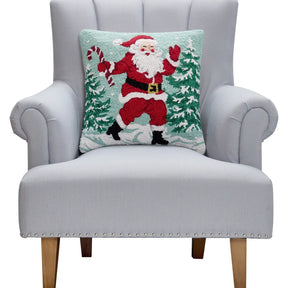 Peking Handicraft - Pillow Hook Santa With Candy Cane