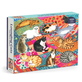 Chronicle-Hachette Book - Puzzle Lounging Cats