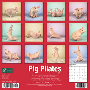 2024 Pig Pilates Calendar