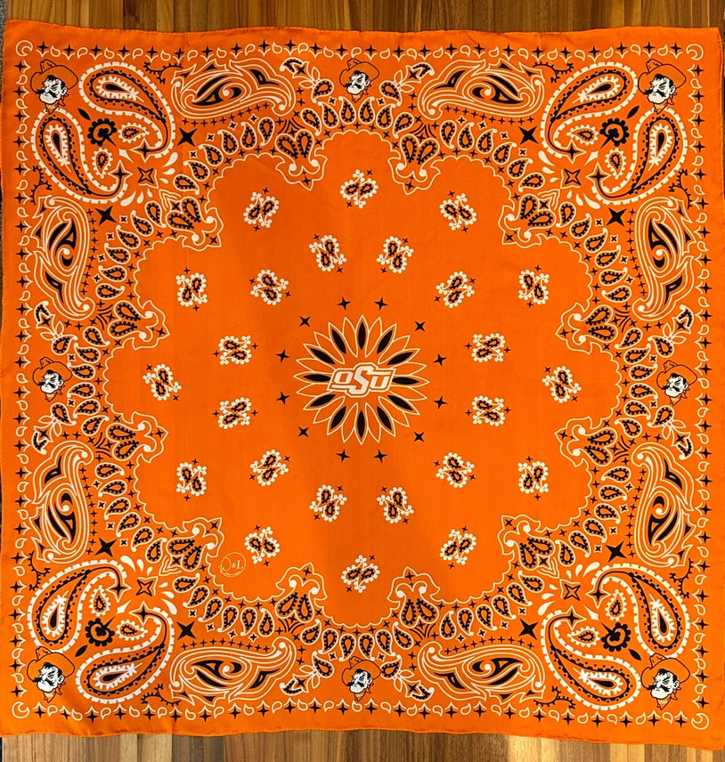 William & Lauren - OSU Bandana Scarf