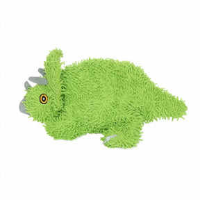 Tuffy Dog Toys - Mighty Microfiber Ball Triceratops Squeaky Dog Toy