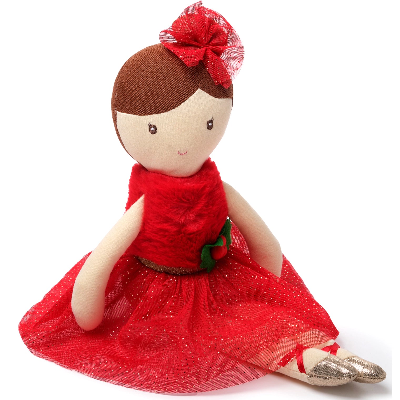 Bearington Collection - Evie Christmas Ballerina Doll