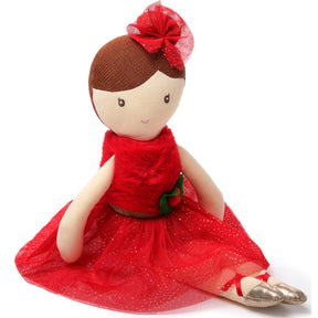 Bearington Collection - Evie Christmas Ballerina Doll