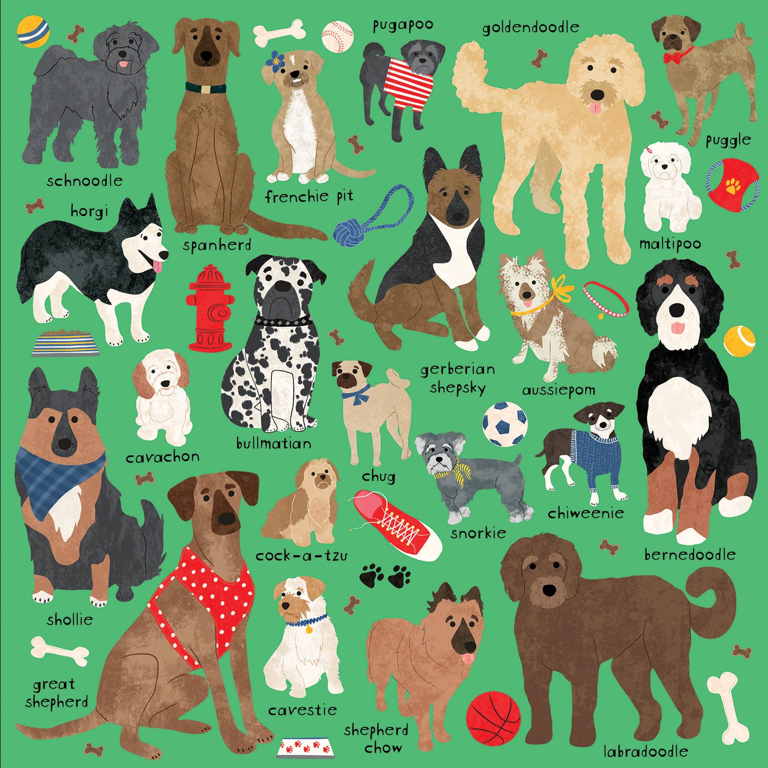 Puzzle Doodle Dog & Other Mixed Breeds