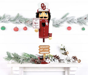 Santa's Workshop - Nutcracker Beware Of Sooners