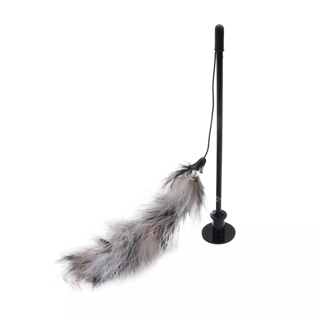 Turbo Teaser Feather with Bell - Accessory for Turboscratcher