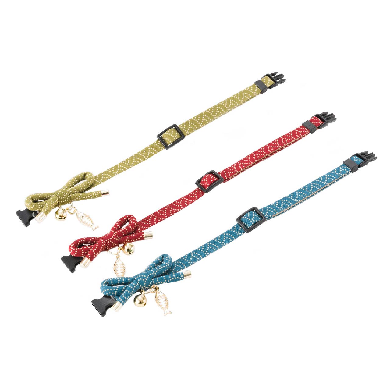 Cat Collar Zen Fish Charm