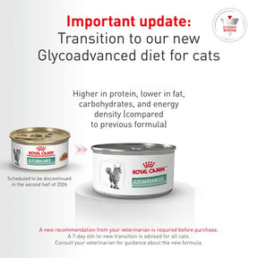 Royal Canin Veterinary Diet - Glycoadvanced Loaf In Sauce Canned Cat Food