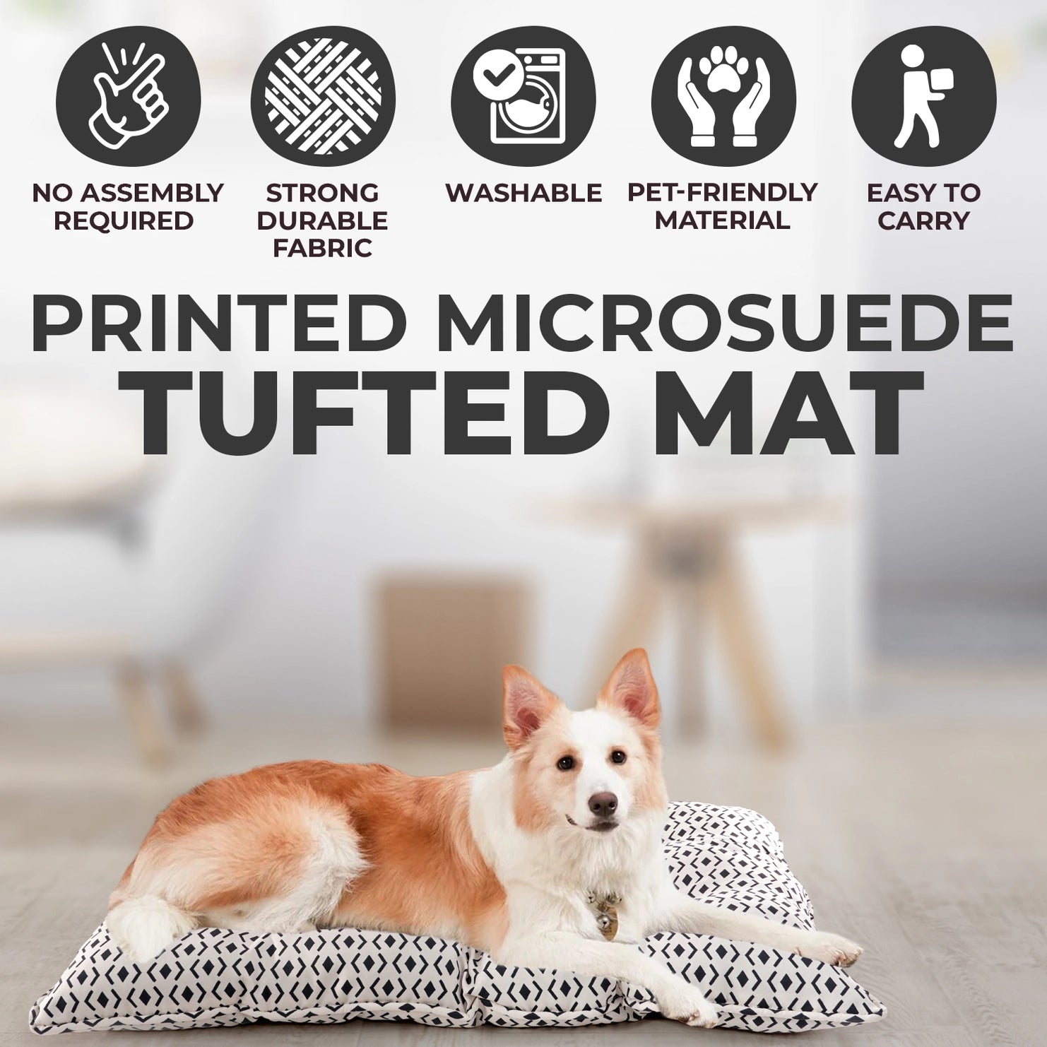 Precious Tails - Tufted Mat Pet Bed