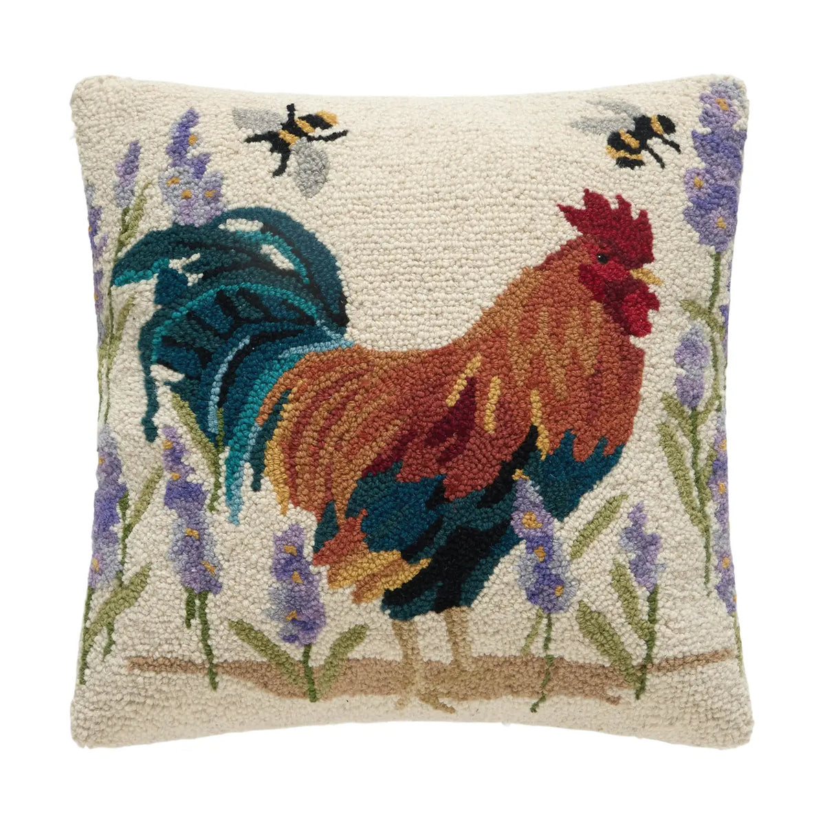 Peking HandiCraft - Pillow Rooster Lavender