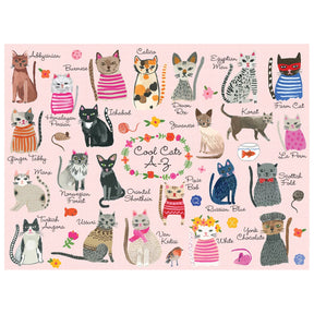 Chronicle-Hachette Book - Puzzle Cool Cats A-Z