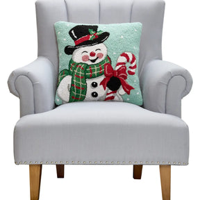 Peking HandiCraft - Pillow Hook Smiling Snowman