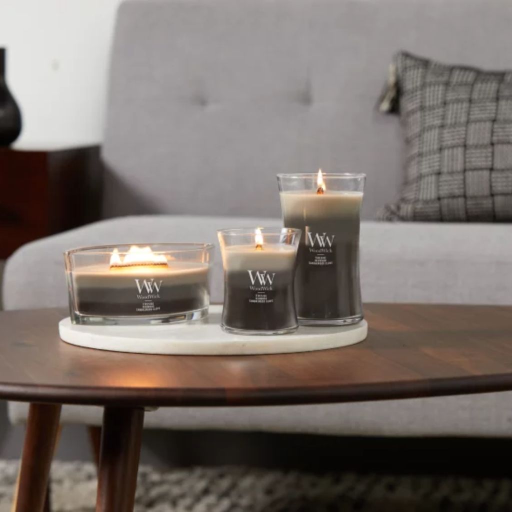 Woodwick - Medium Trilogy Warm Woods