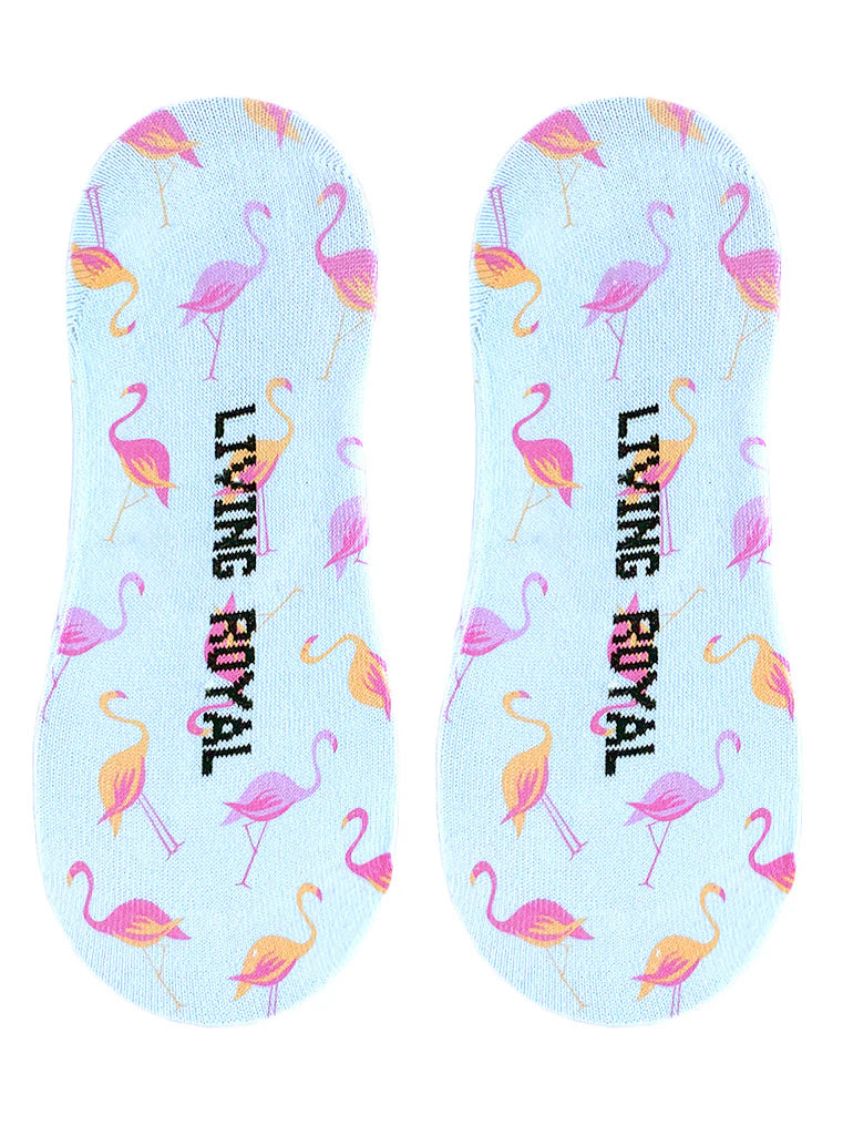 Living Royal - Flamingo Liner Socks