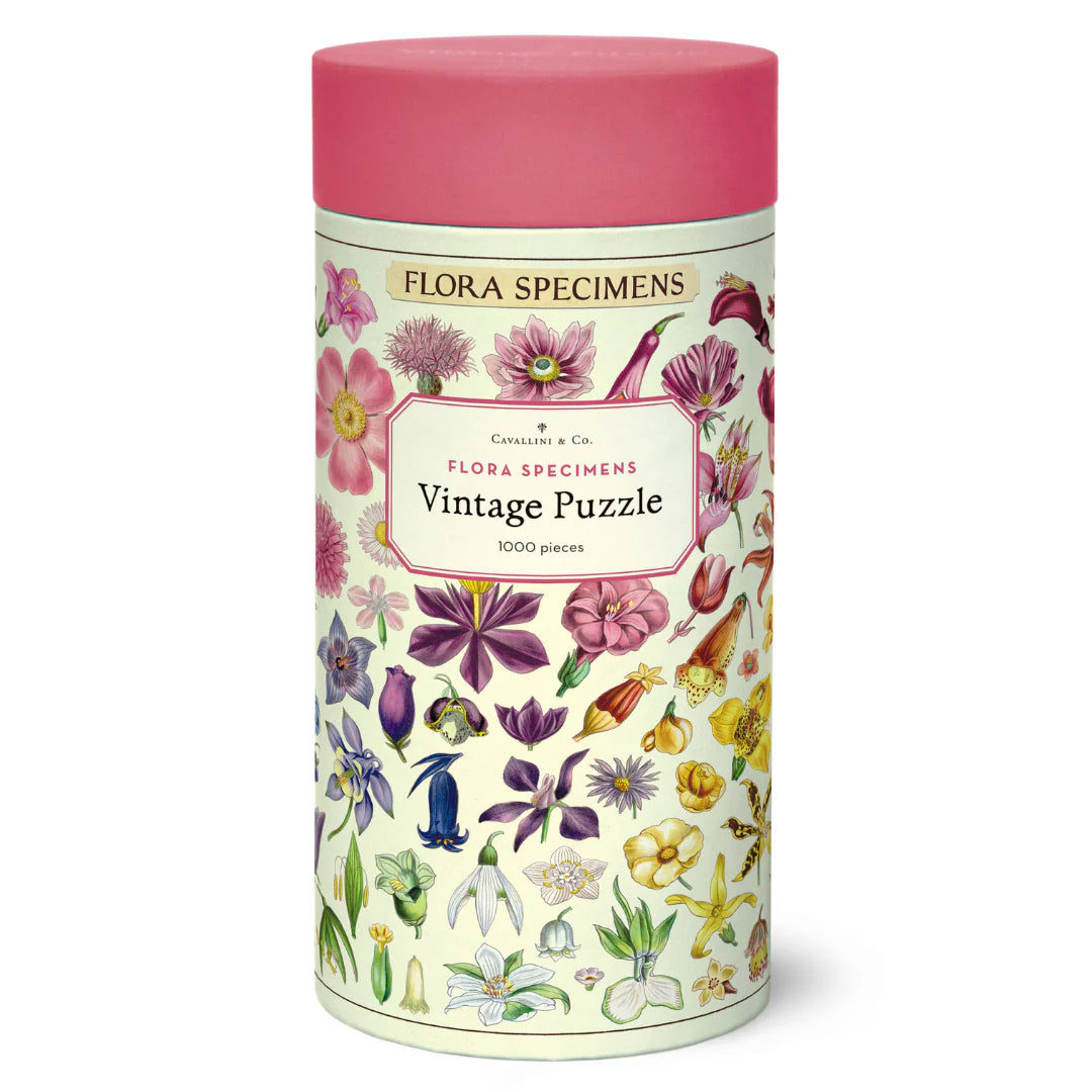 Cavallini & Co. - Puzzle Flora Specimens