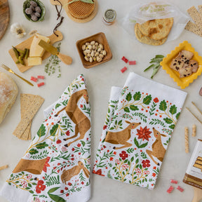 Gingiber -Tea Towel Christmas Forest