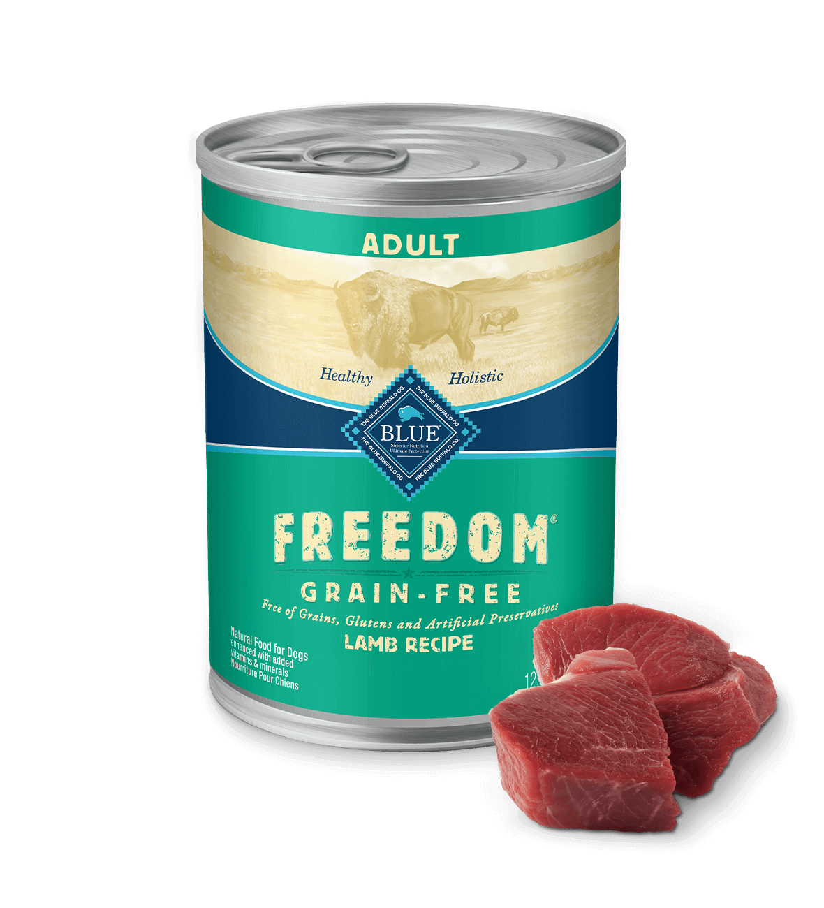 Blue Buffalo Freedom - Adult Dog Grain-Free Lamb Recipe Canned Dog Food