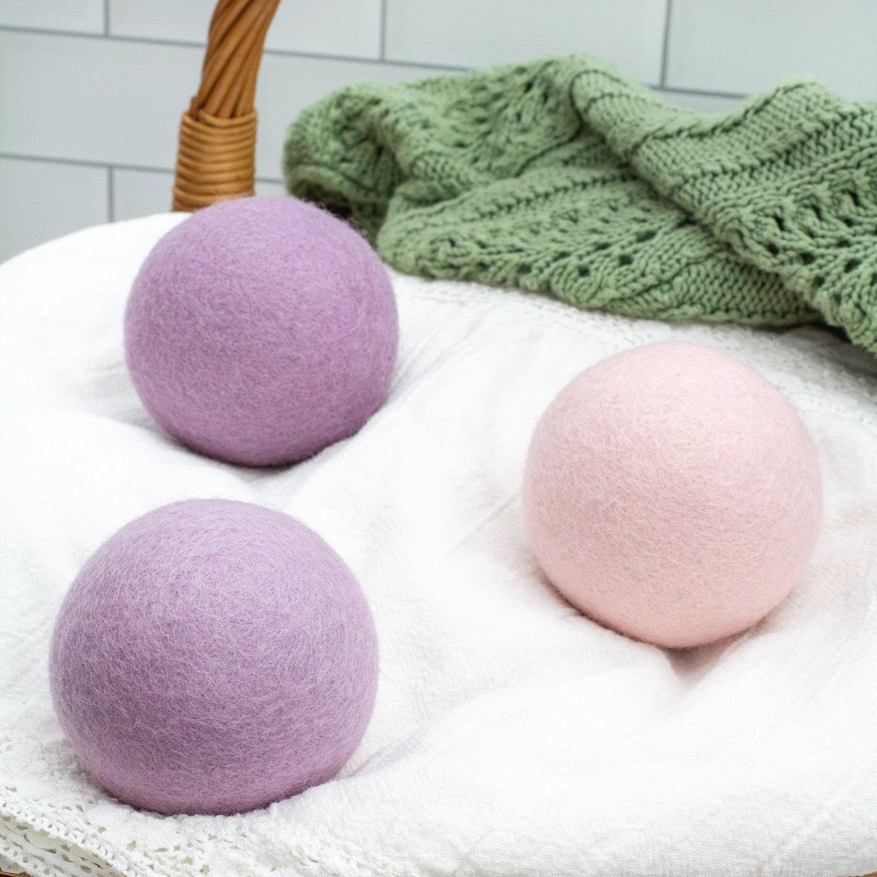 Friendsheep - Eco Dryer Ball Amethyst Ombre Trio (Purple)