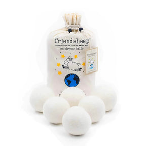 Friendsheep - Eco Dryer Ball Creamy White (Set of 6)