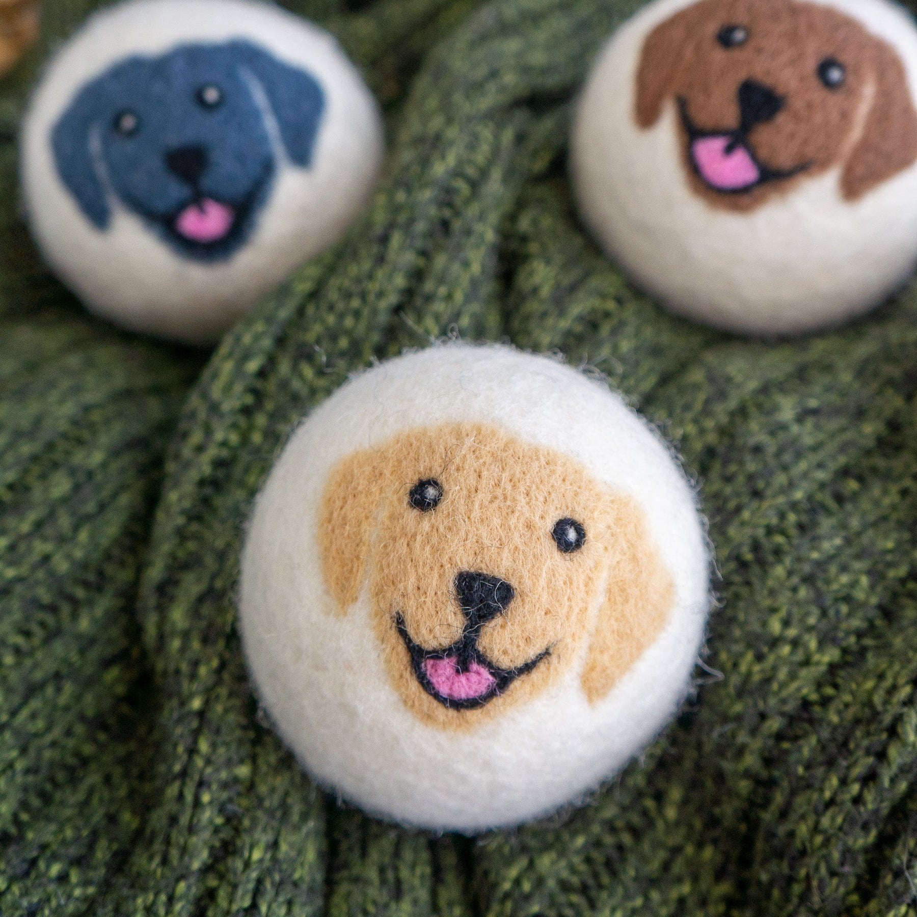 Friendsheep - Eco Dryer Balls Happy Dogs Mix Trio