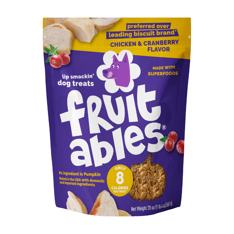 Crunchy Chicken & Cranberry Dog Treats