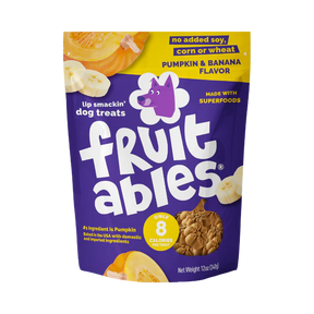 Fruitables - Pumpkin & Banana Crunchy Dog Treats