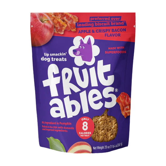 Fruitables - Crispy Bacon & Apple Crunchy Dog Treats