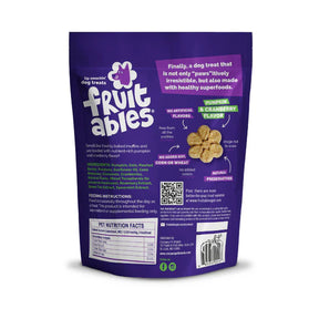 Fruitables - Pumpkin & Cranberry Crunchy Dog Treats