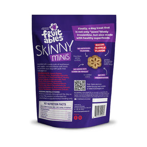 Fruitables - Skinny Minis Apple Bacon, Soft & Chewy Dog Treats