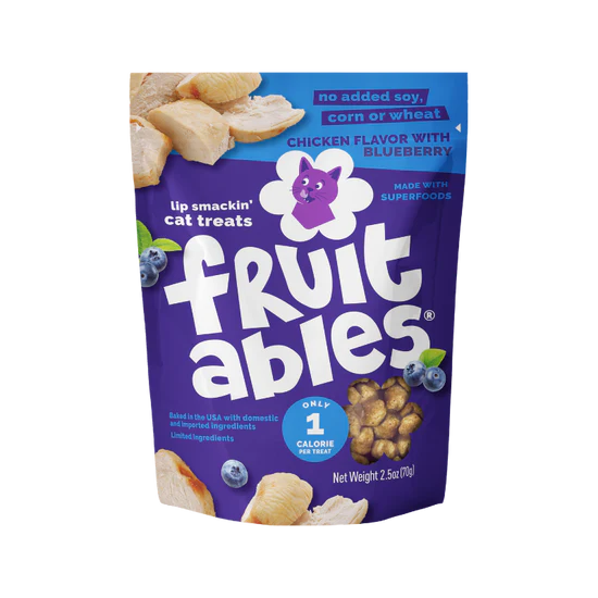 Fruitables - Chicken Blueberry Cat Treats