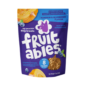 Fruitables - Pumpkin & Blueberry Crunchy Dog Treats