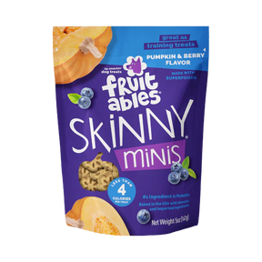 Fruitables - Skinny Minis Pumpkin & Berry Soft & Chewy Dog Treats