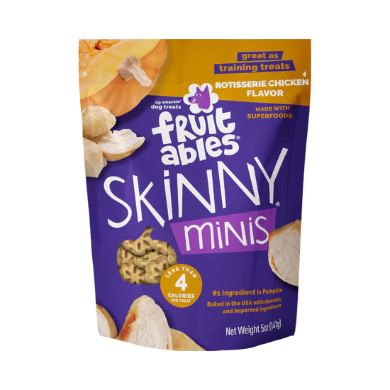 Fruitables - Skinny Minis Rotisserie Chicken Soft & Chewy Dog Treats