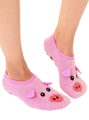 Living Royal - Slipper Socks Fuzzy Pig
